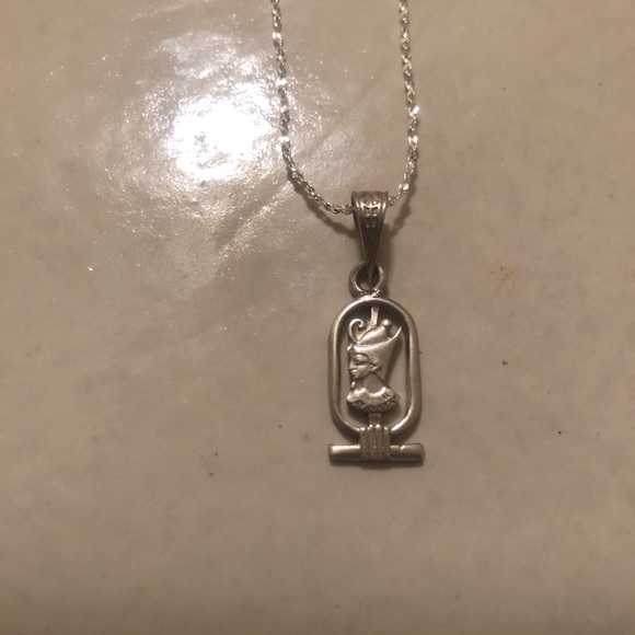 Hand Made EGYPTIAN SILVER King Ramsis Pendant - Picture 2 of 7